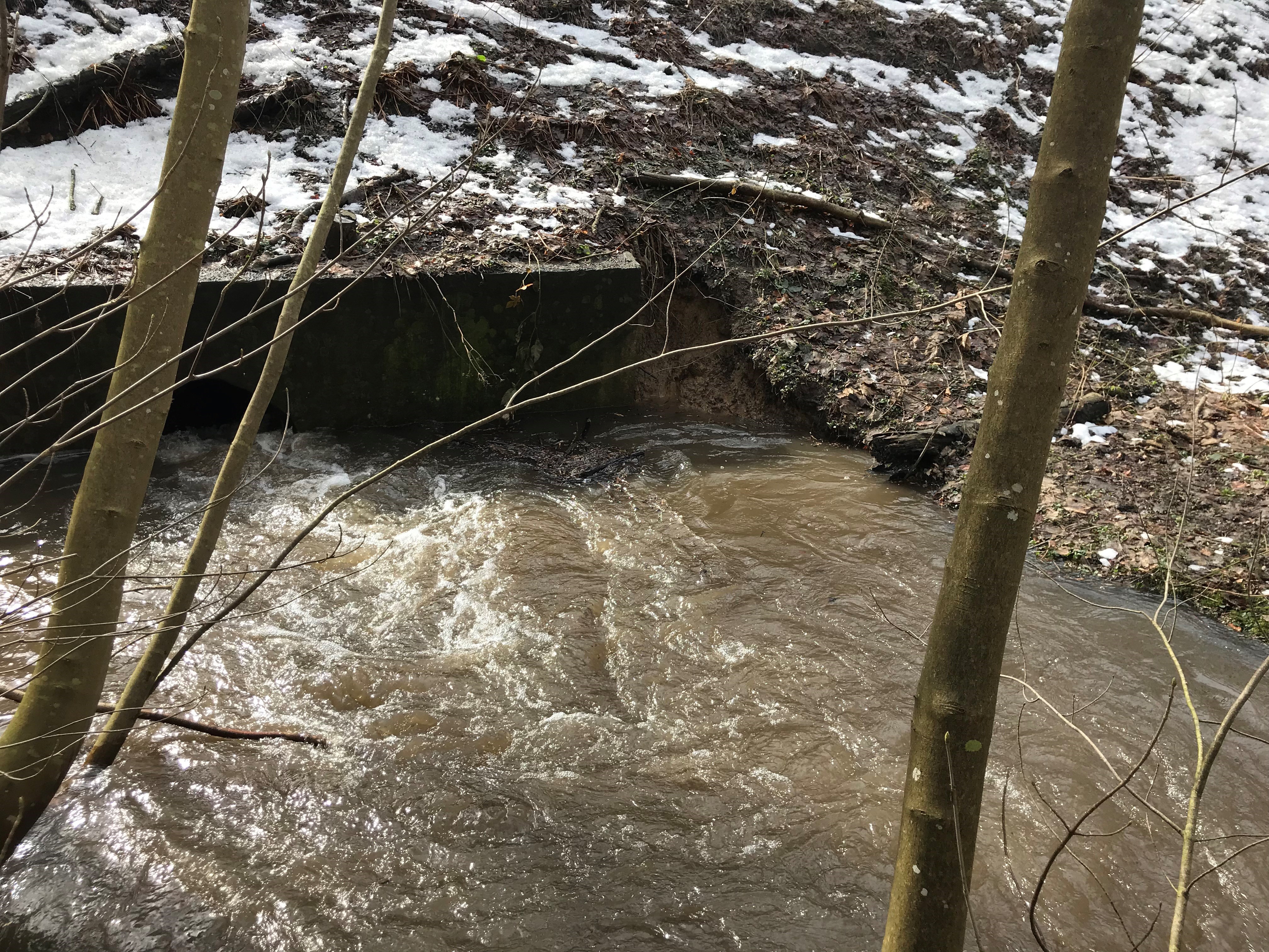 Bro 1518, Segenvej, U.F. af tilløb til Tingsted Å