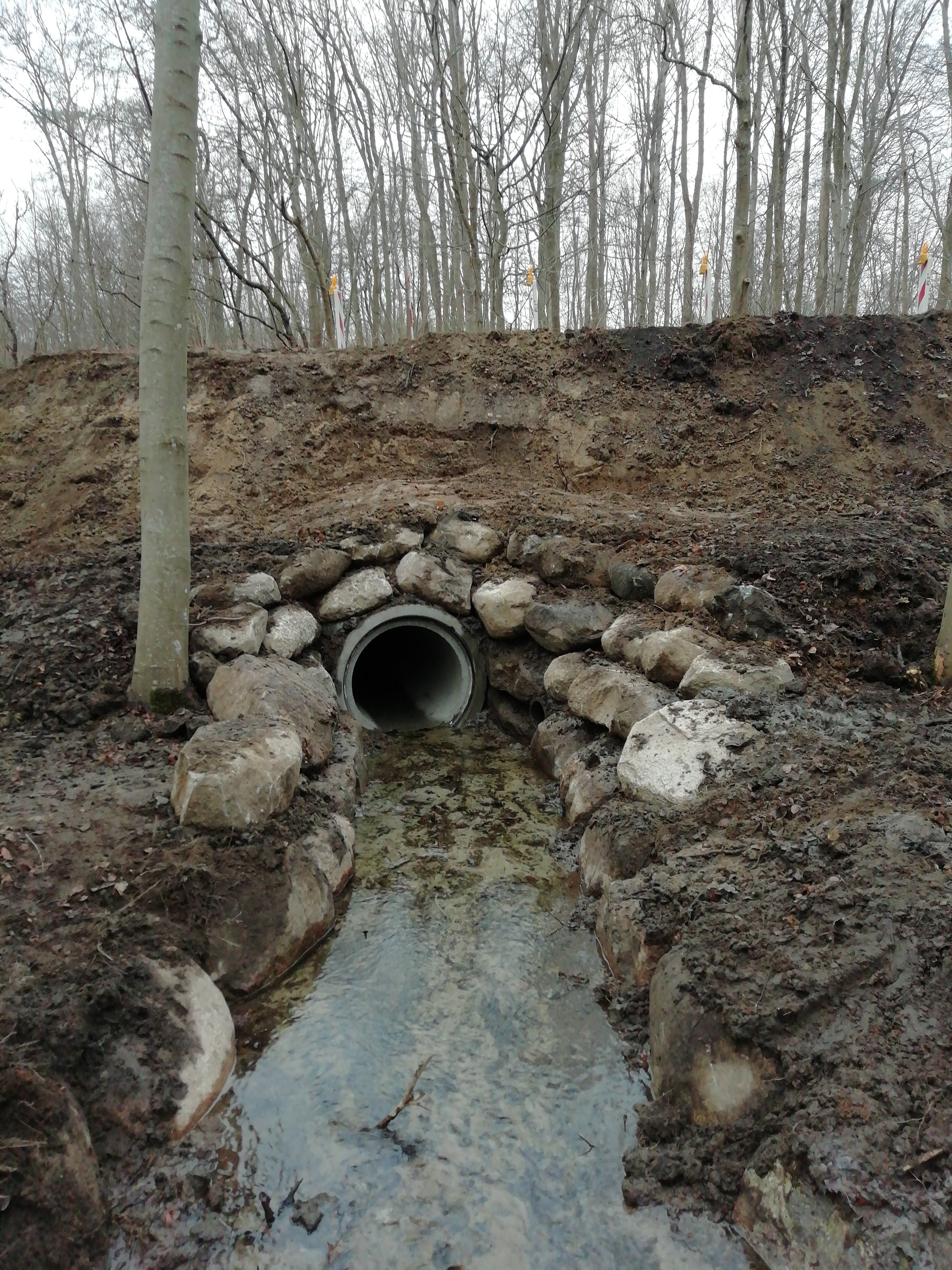 Bro 1518, Segenvej, U.F. af tilløb til Tingsted Å