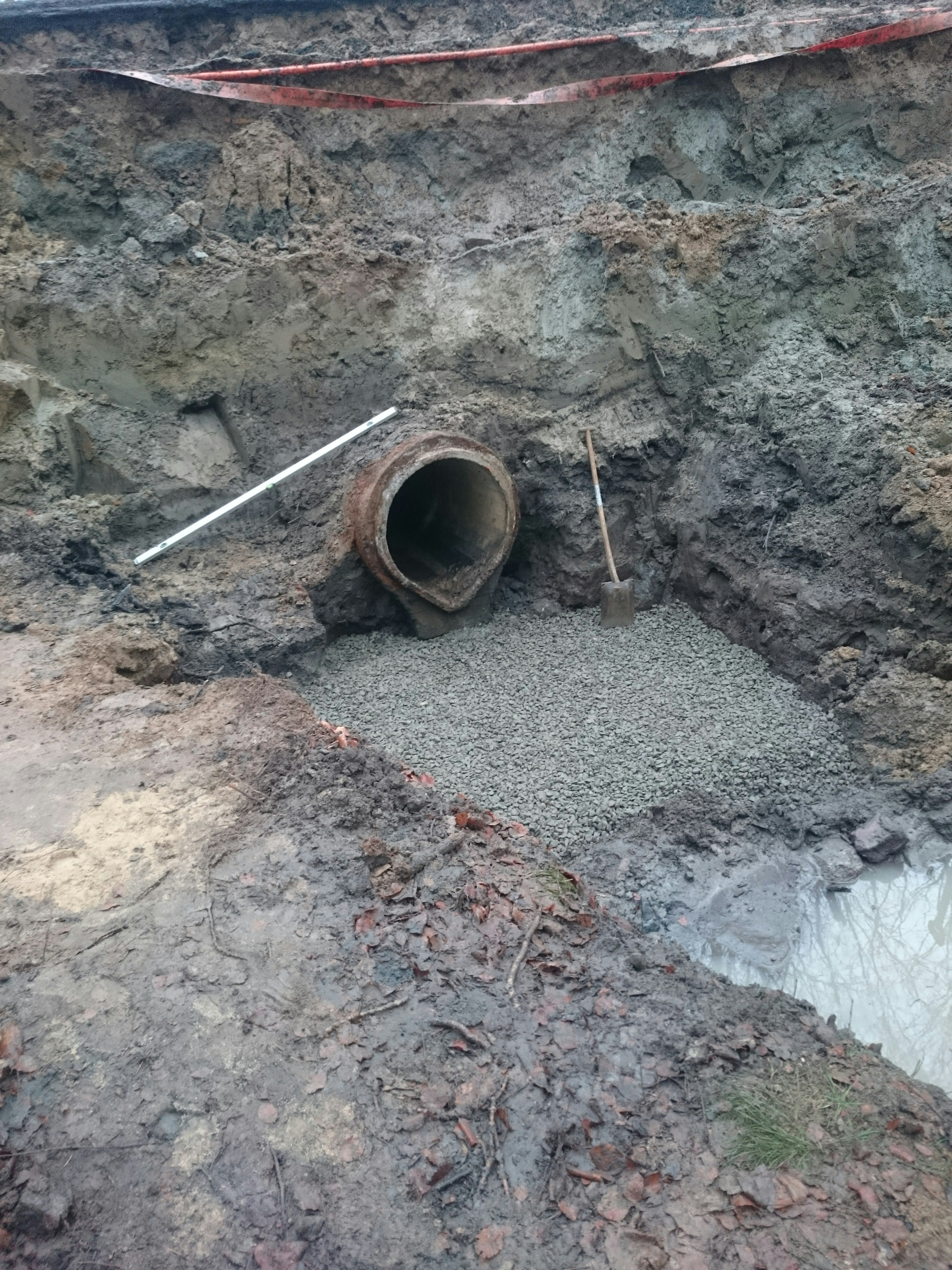 Bro 1518, Segenvej, U.F. af tilløb til Tingsted Å